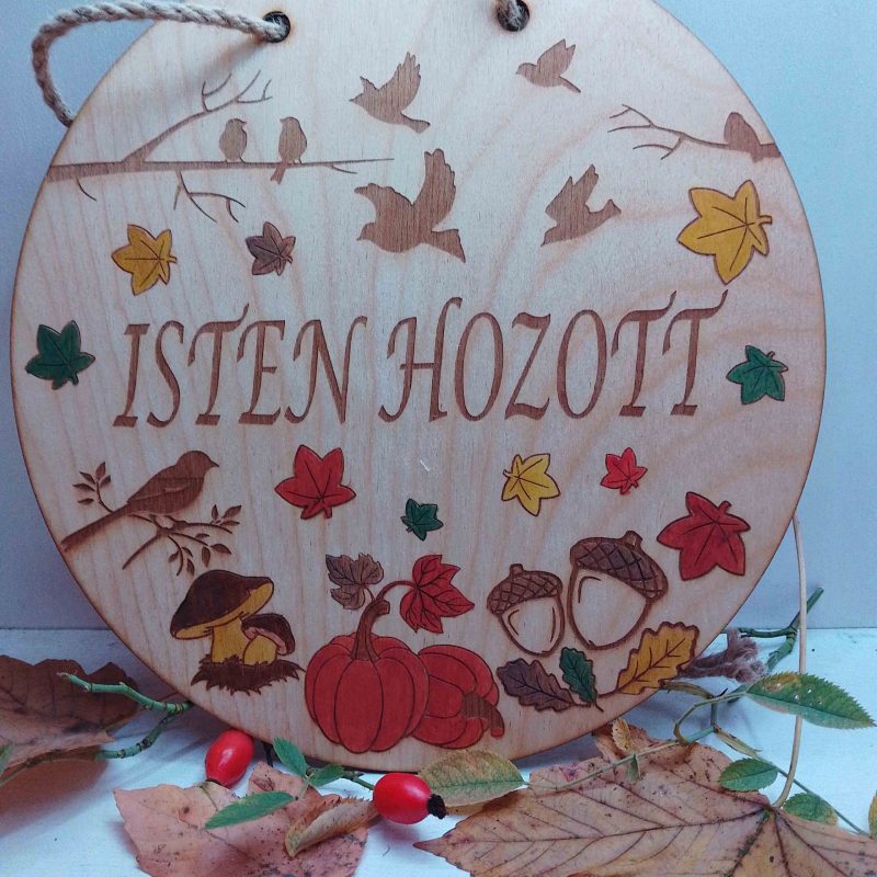 Isten Hozott őszi kopogtató