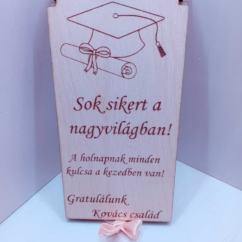 Pénz-ajándékátadó Ballagásra